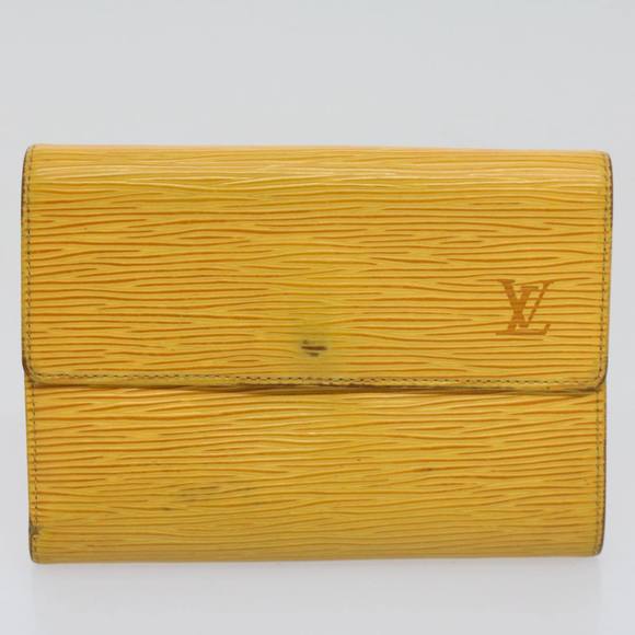 LOUIS VUITTON Vernis Epi Day Planner Cover Wallet 9Set Bronze Gris Auth ki3638 - Picture 11 of 16